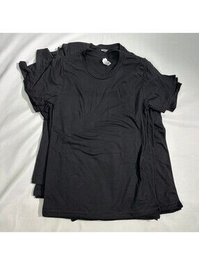 NWT Royal Apparel Mens S Black T-Shirt Made in USA Lot of 12